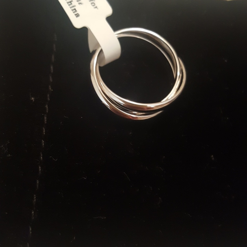 Park Lane silver tri ring - Picture 6 of 6